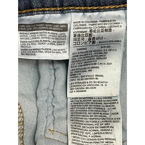 Mens Levi Strauss Blue Medium Wash Straight Leg 559 Jeans Pants Size W38 L34 - Picture 8 of 10